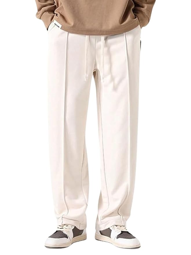GRECIILOOKS Men's Lycra Cargo Track Pants – Loose Fit Joggers for Men | Korean Style Travel & Lounge Wear with Pockets (Available in Plus Size and Combo Pack of 2)